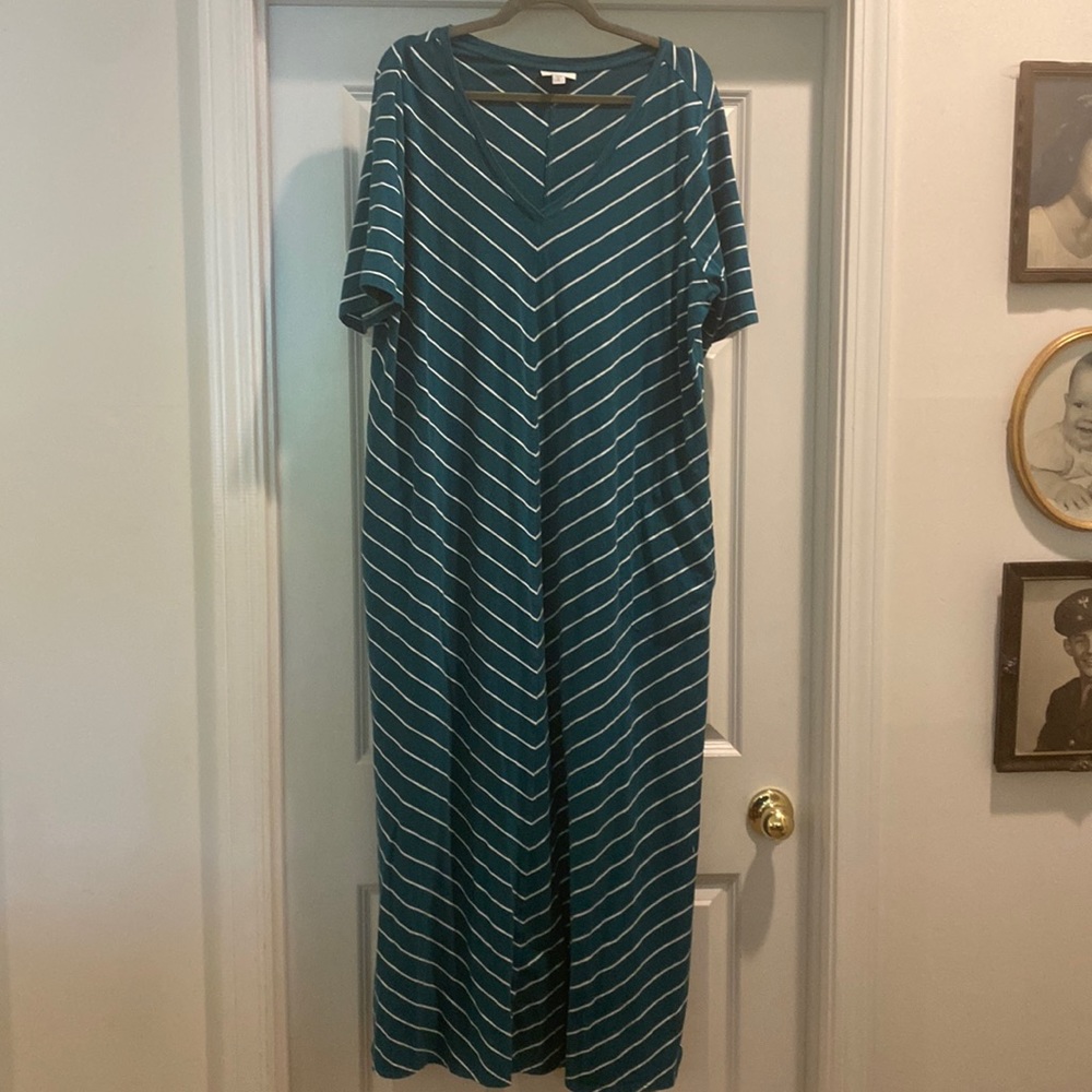 Chevron Stripe Maxi